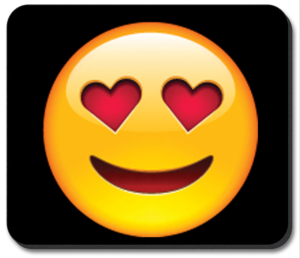 Heart Eyes Emoji - #8128