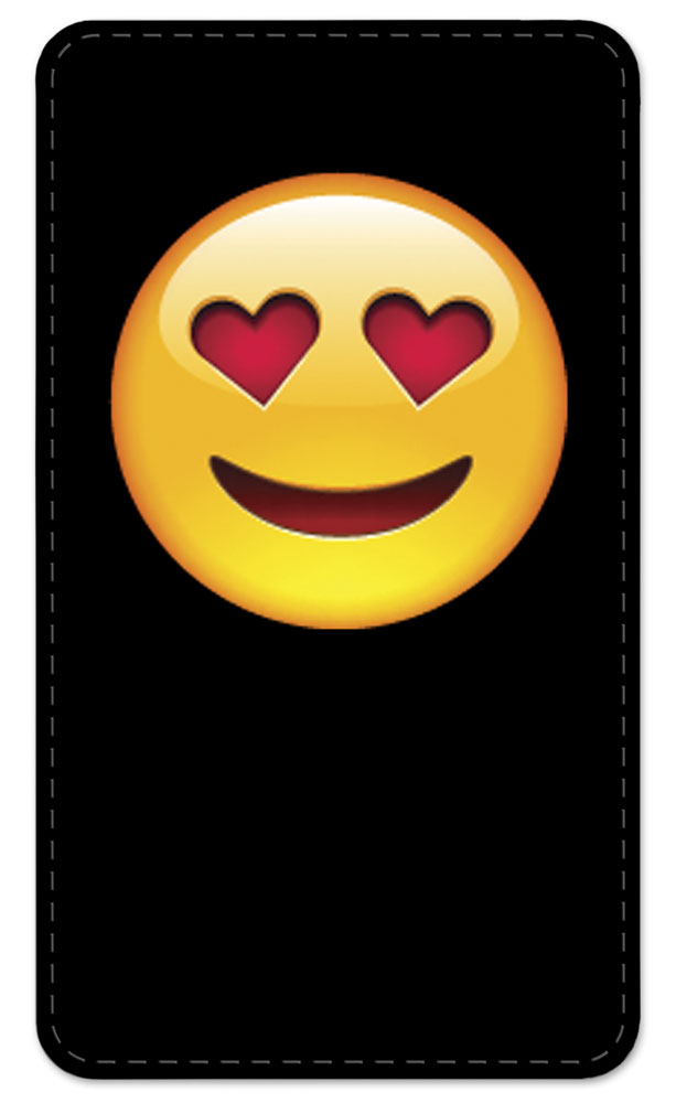 Heart Eyes Emoji - #8128