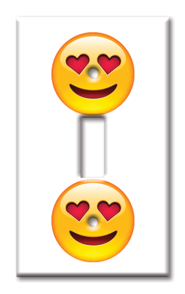 Heart Eyes Emoji - #8128