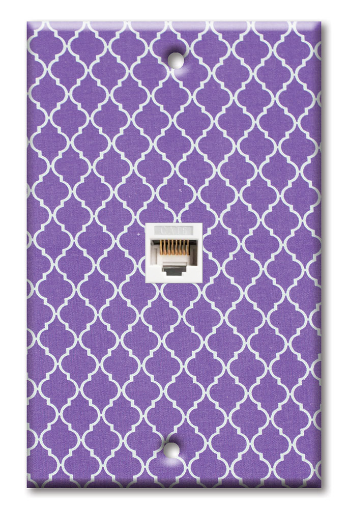 Purple Geometric - #8156