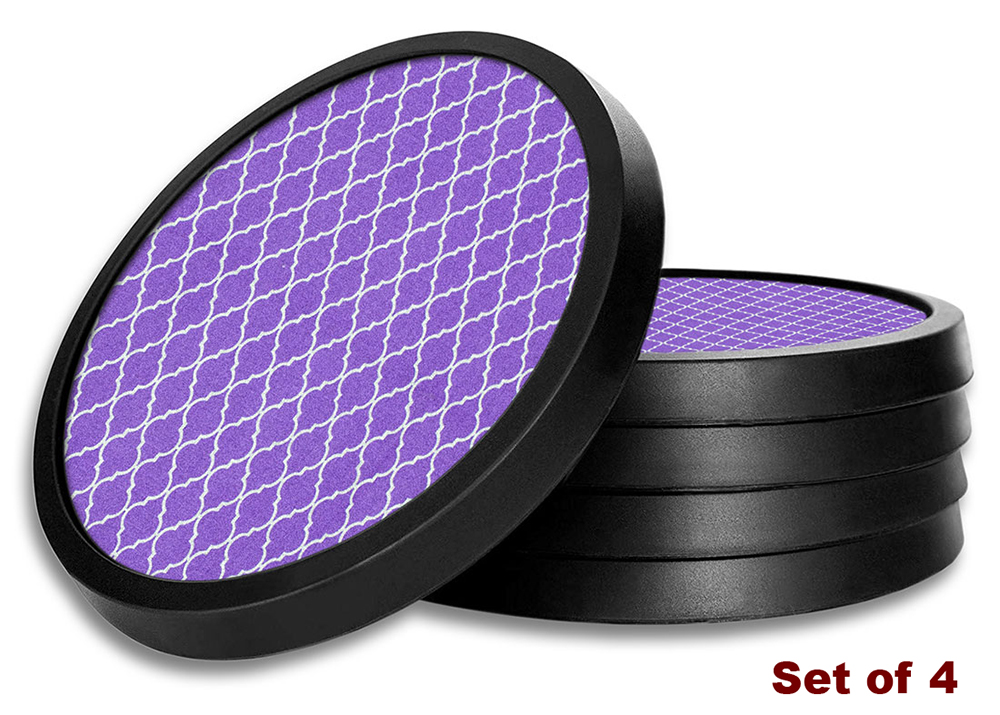 Purple Geometric - #8156