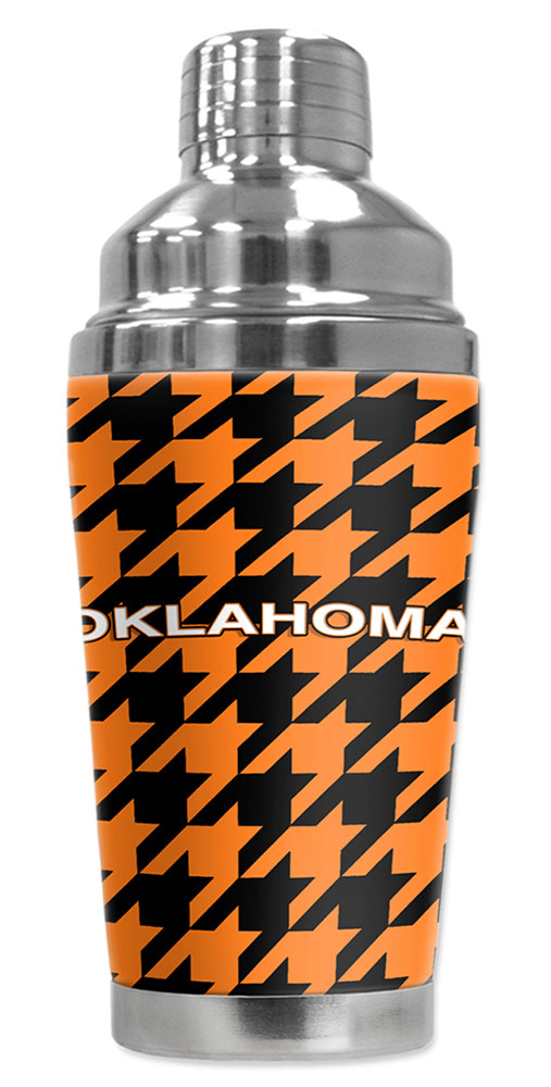 Oklahoma Orange Herringbone Pattern - #8172
