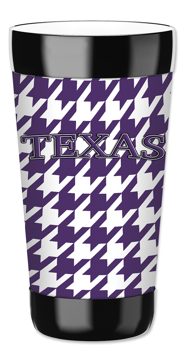 Kansas Purple Herringbone Pattern - #8174