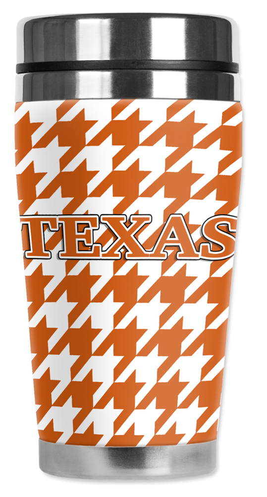 Texas Orange Herringbone Pattern - #8176