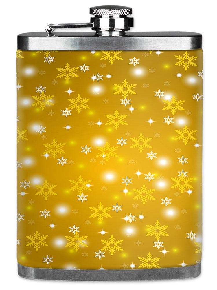 Gold Snow Flakes - #8208