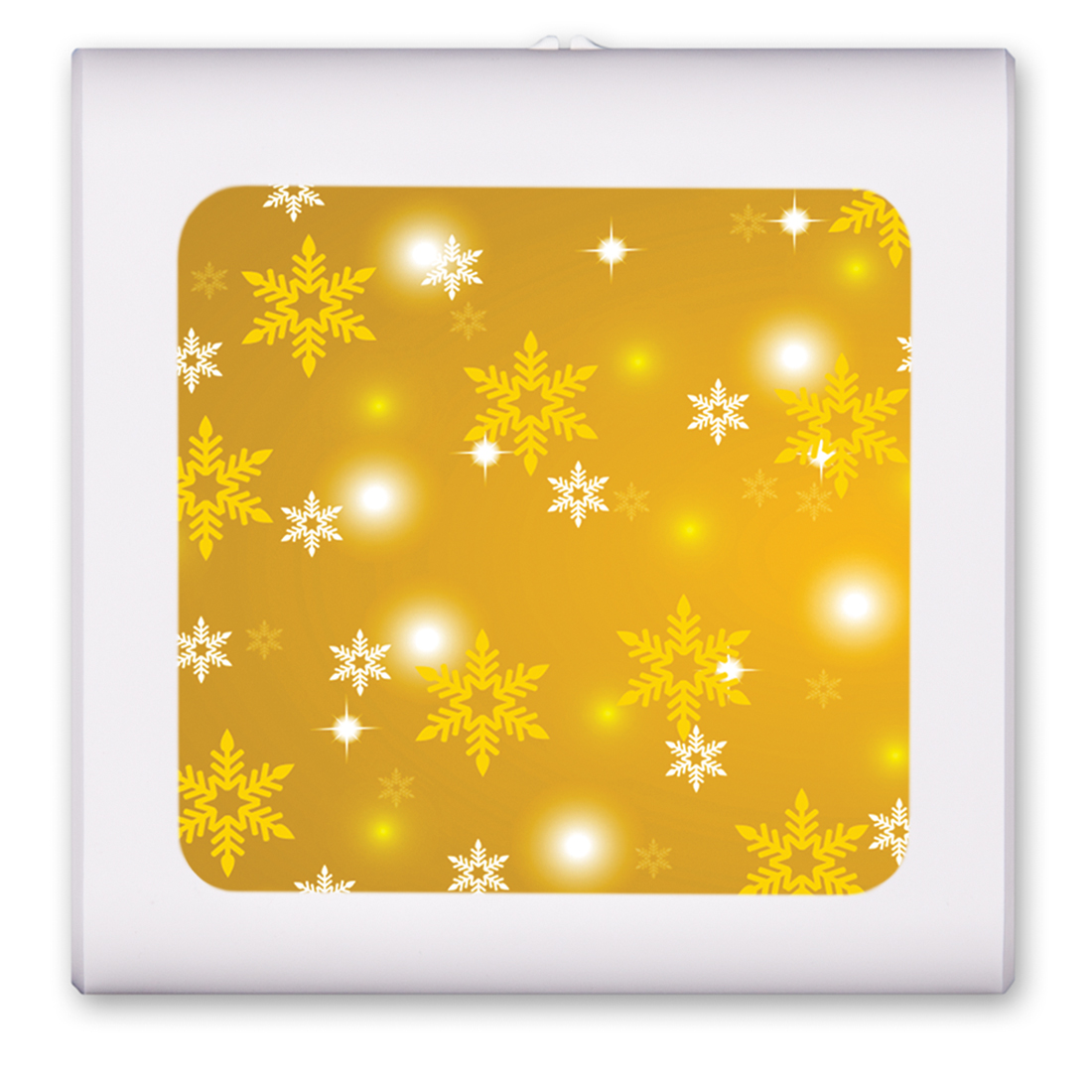 Gold Snow Flakes - #8208