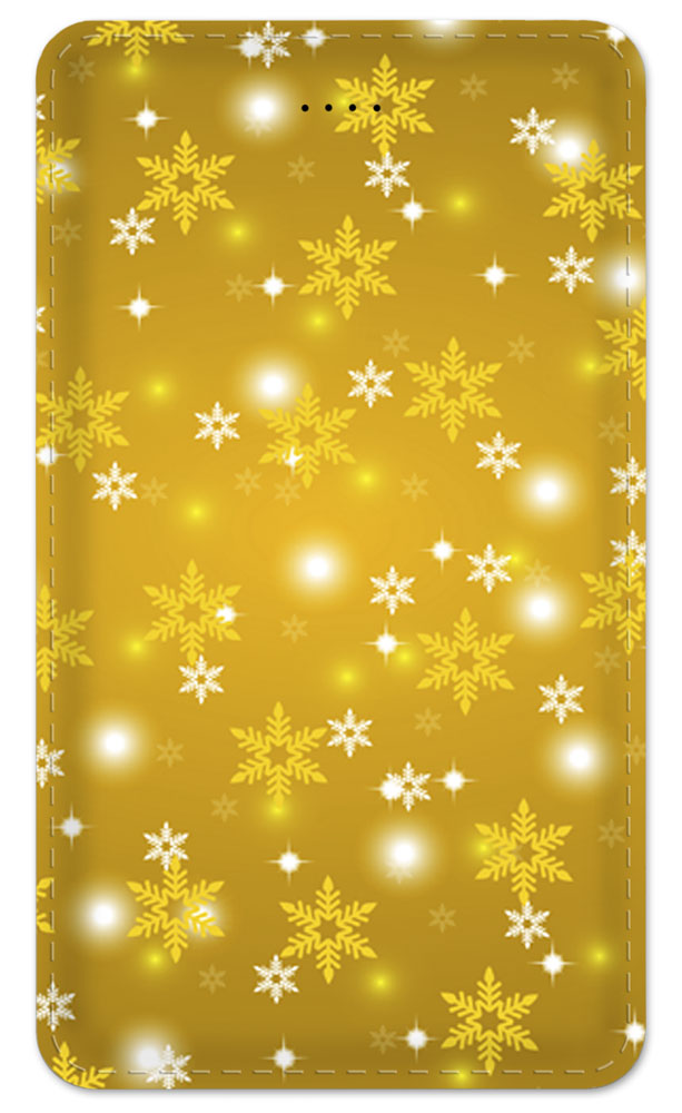 Gold Snow Flakes - #8208