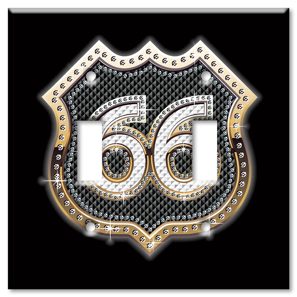 Route 66 Bling (gold) - #836