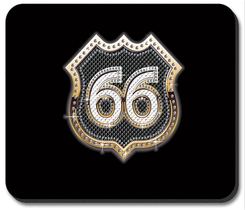 Route 66 Bling (gold) - #836