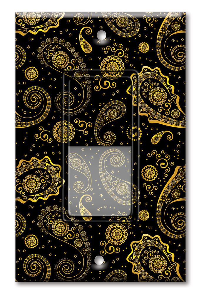 Gold Paisley - #839