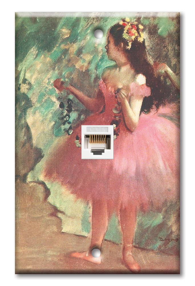 Degas: Dancer in Rose Dress - #84