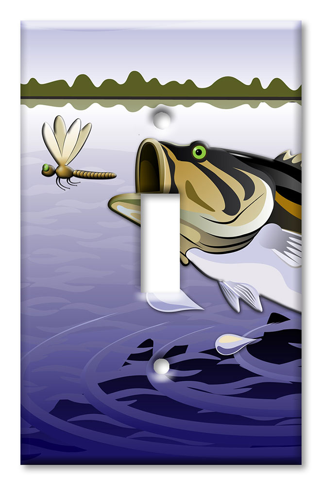 Fish and Dragonfly - #843