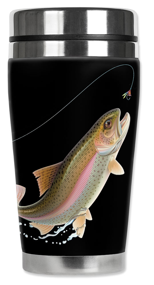 Leaping Fish (black) - #844