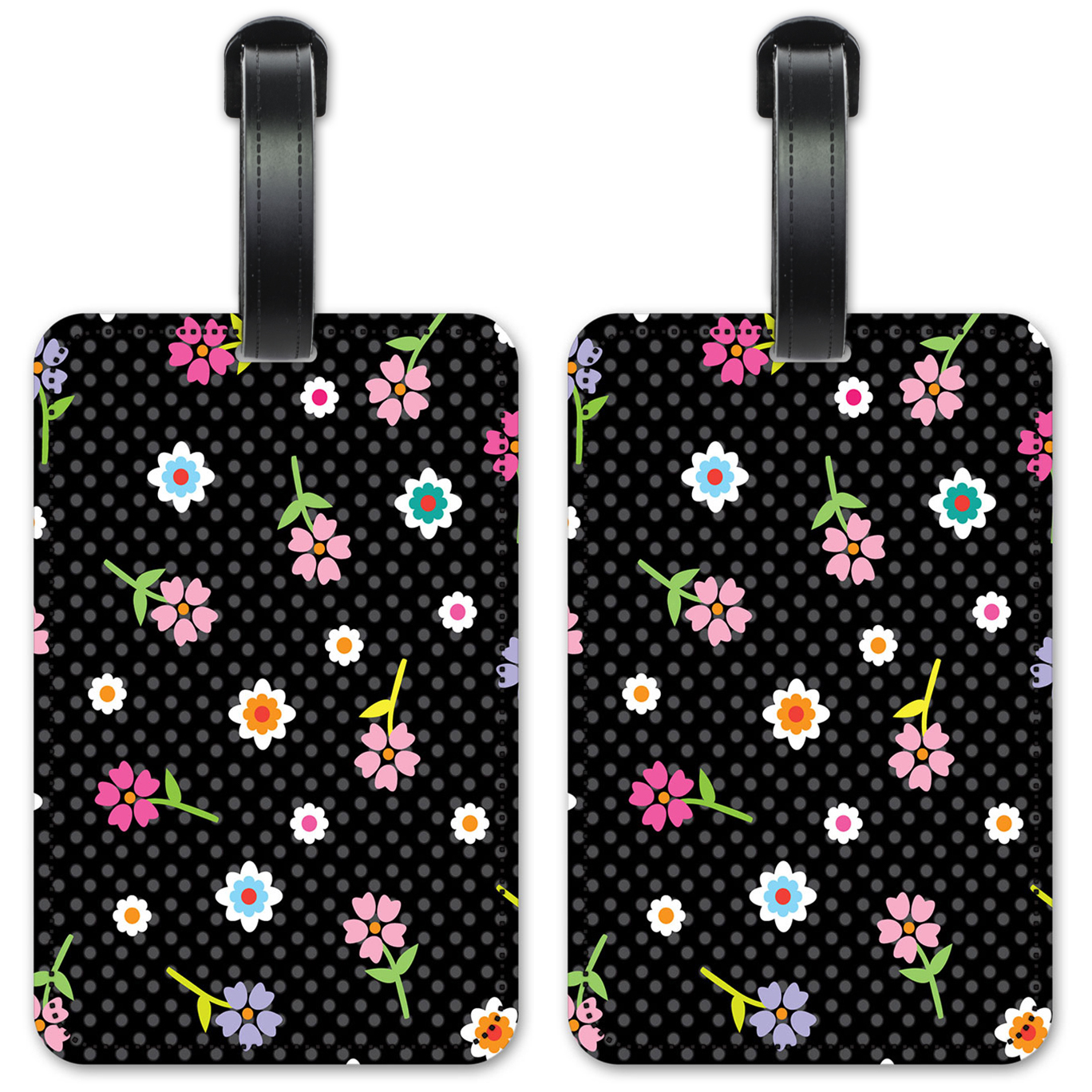 Flowers & Polka Dots - #850