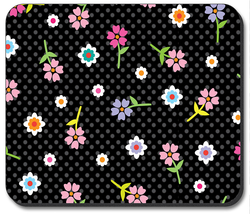 Flowers and Polka Dots - #850