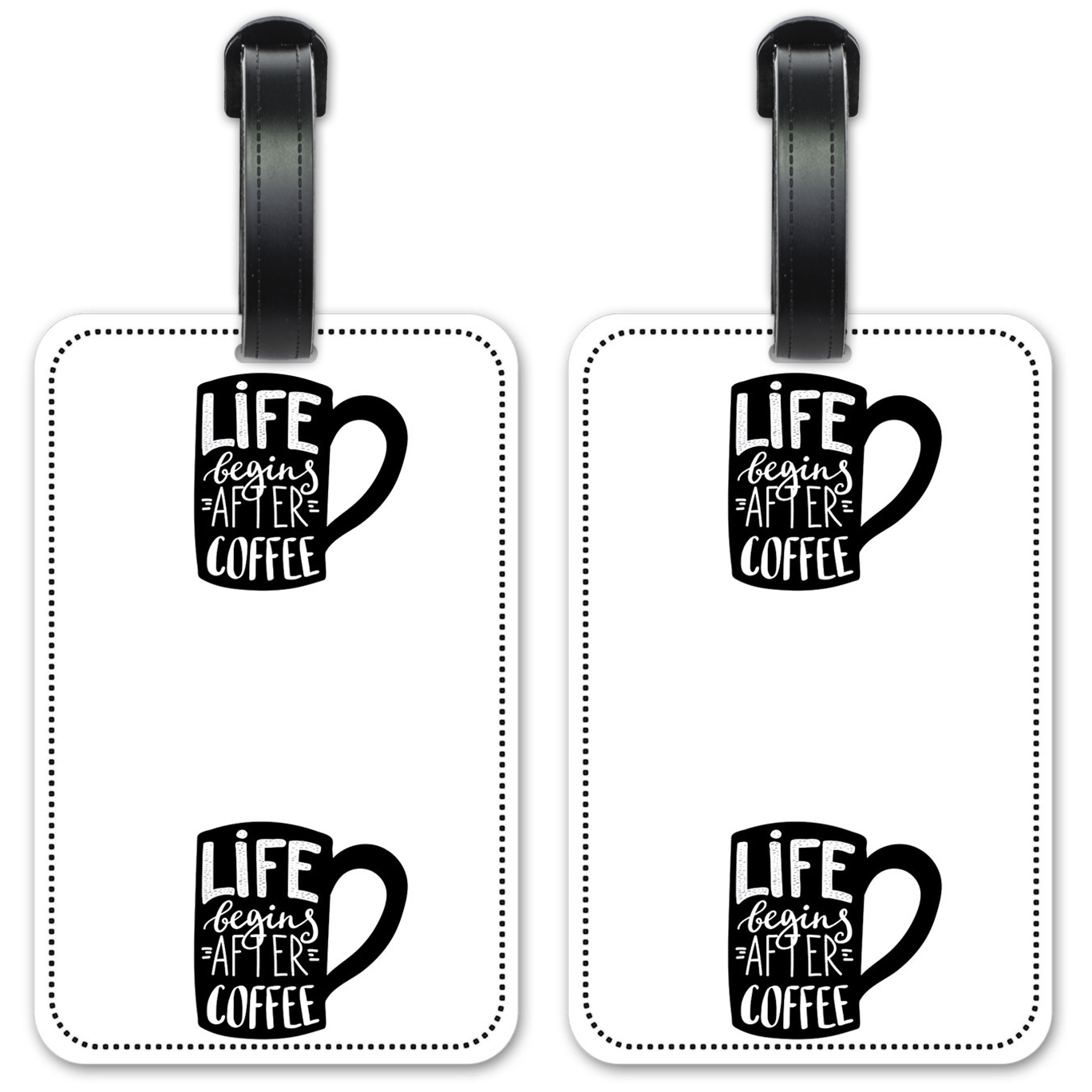 Life Begins After Coffee - #8525