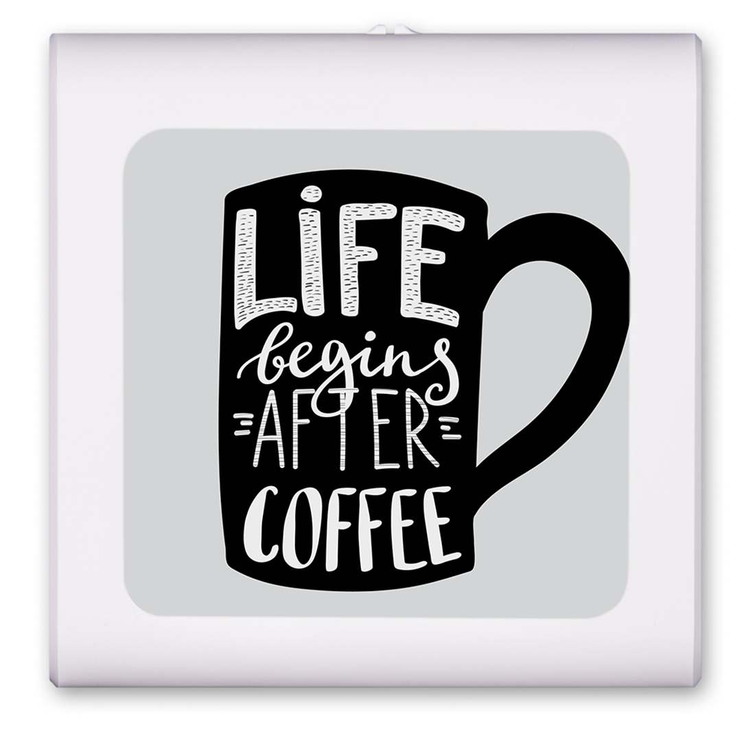 Life Begins After Coffee - #8525