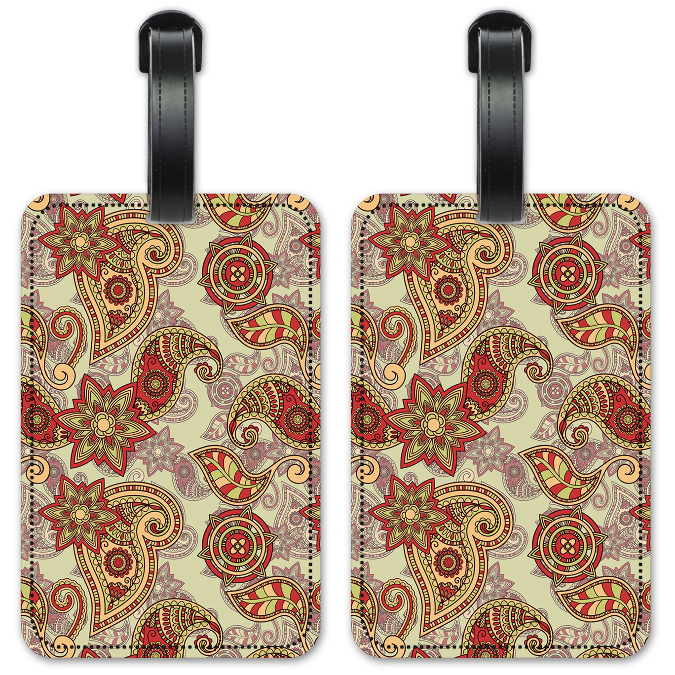 Red Paisley - #854