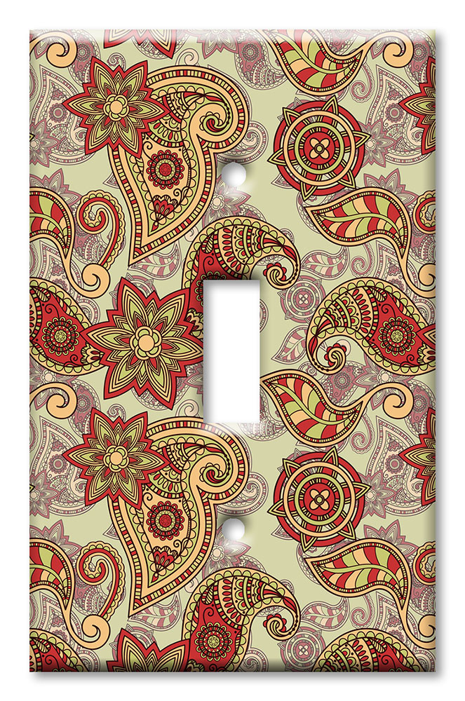 Red Paisley - #854