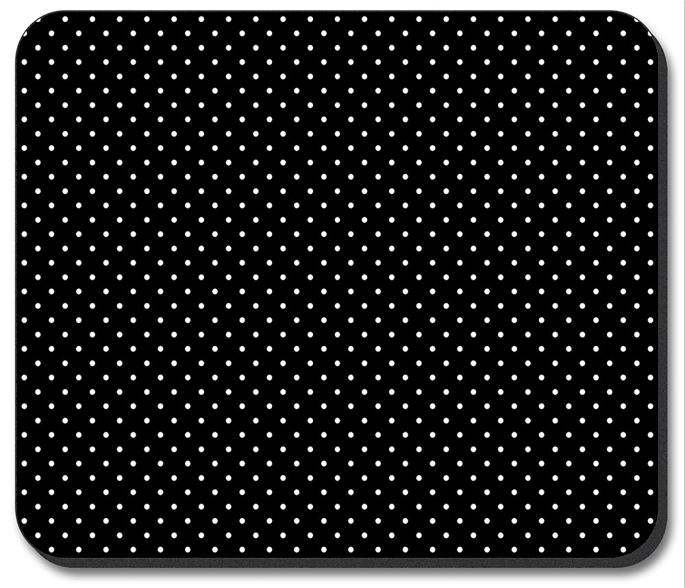 Black Polka Dots - #857