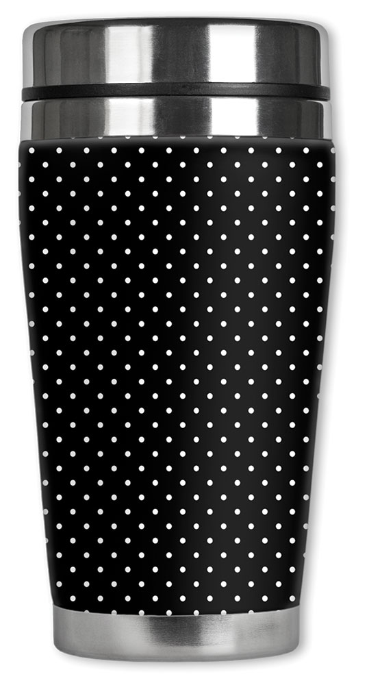 White Polka Dots - #857