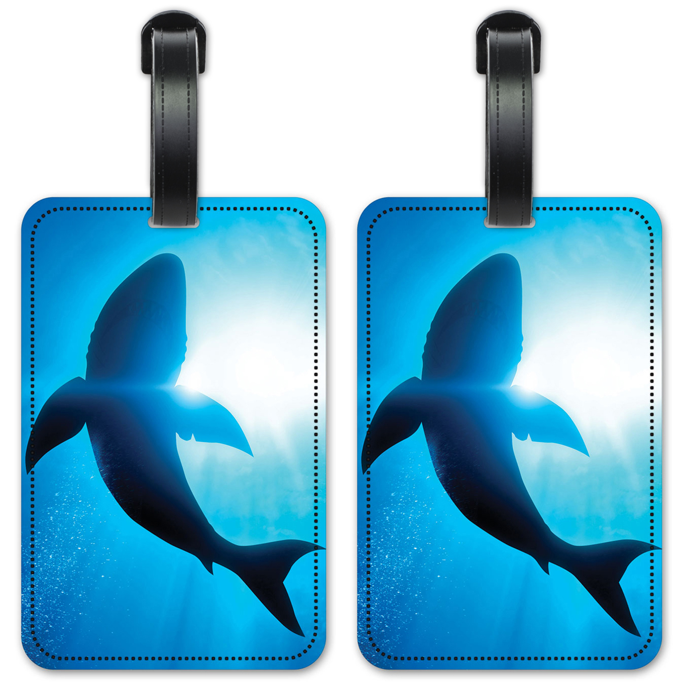 Circling Sharks - #8591