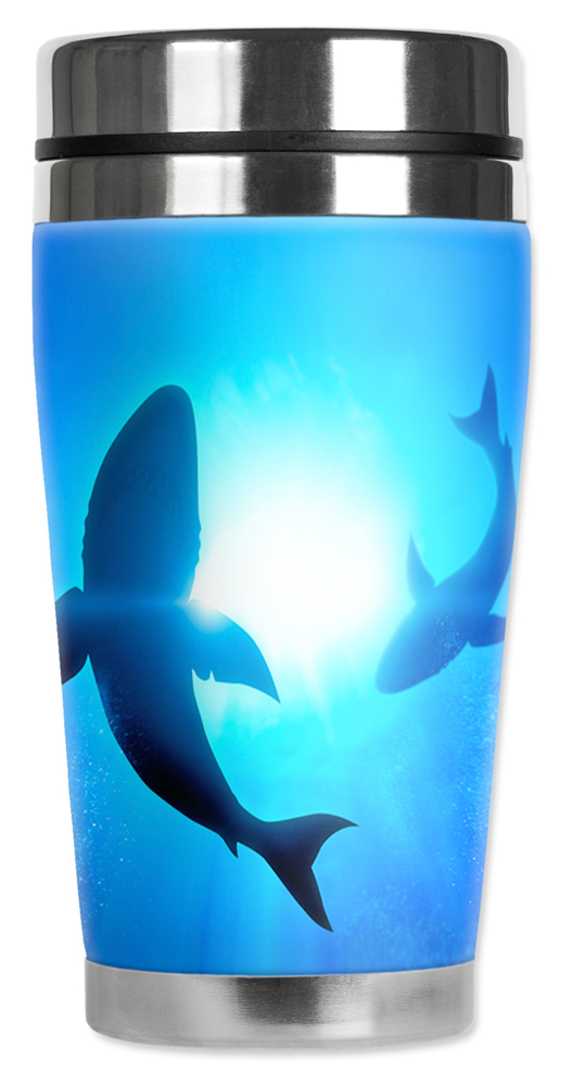 Circling Sharks - #8591