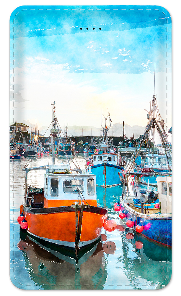 Fishing Boats In the Bay - #8597