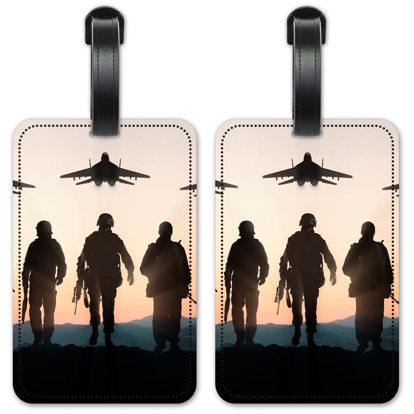 Military Silhouettes - #8607