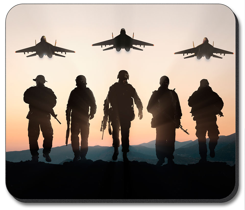 Military Silhouettes - #8607