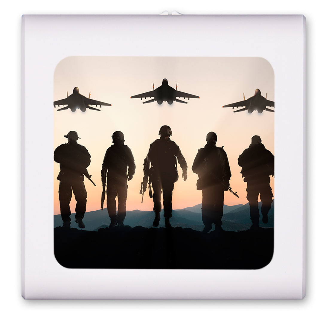 Military Silhouettes - #8607