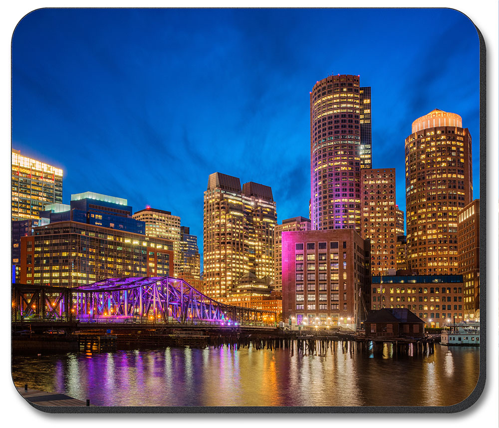 Boston At Night - #8625