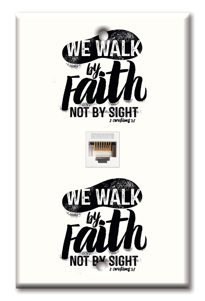 We Walk By Faith - #8647