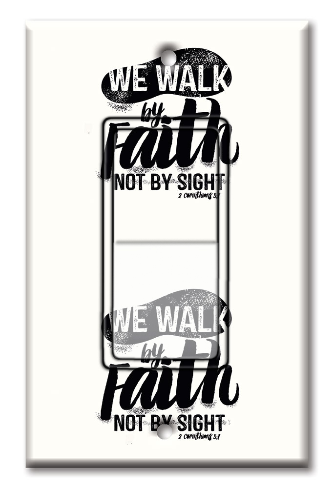 We Walk By Faith - #8647