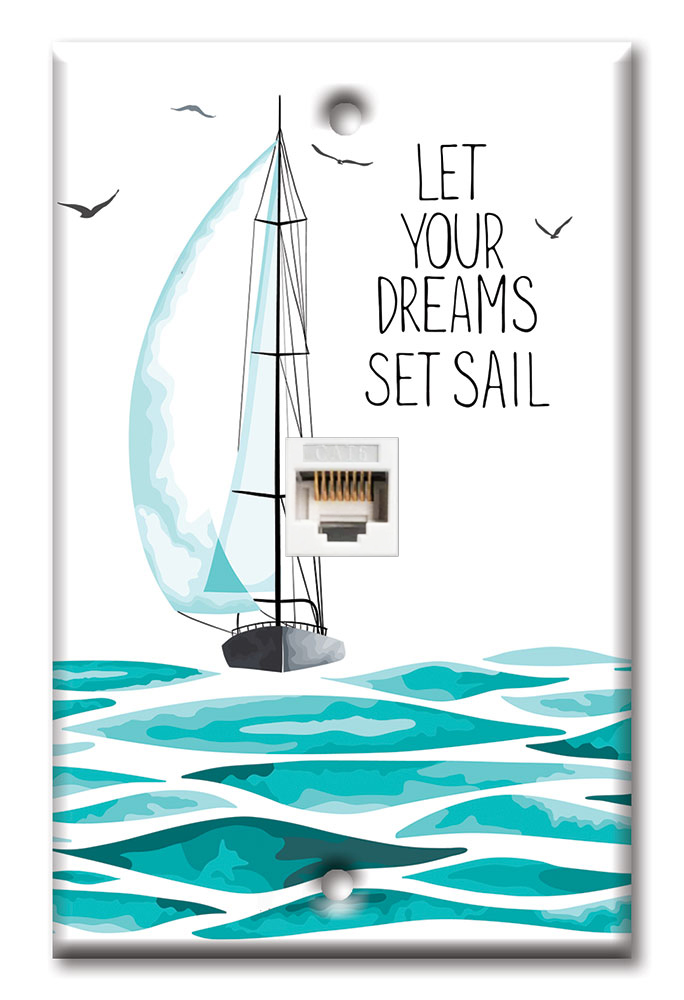 Let Your Dreams Set Sail - #8662