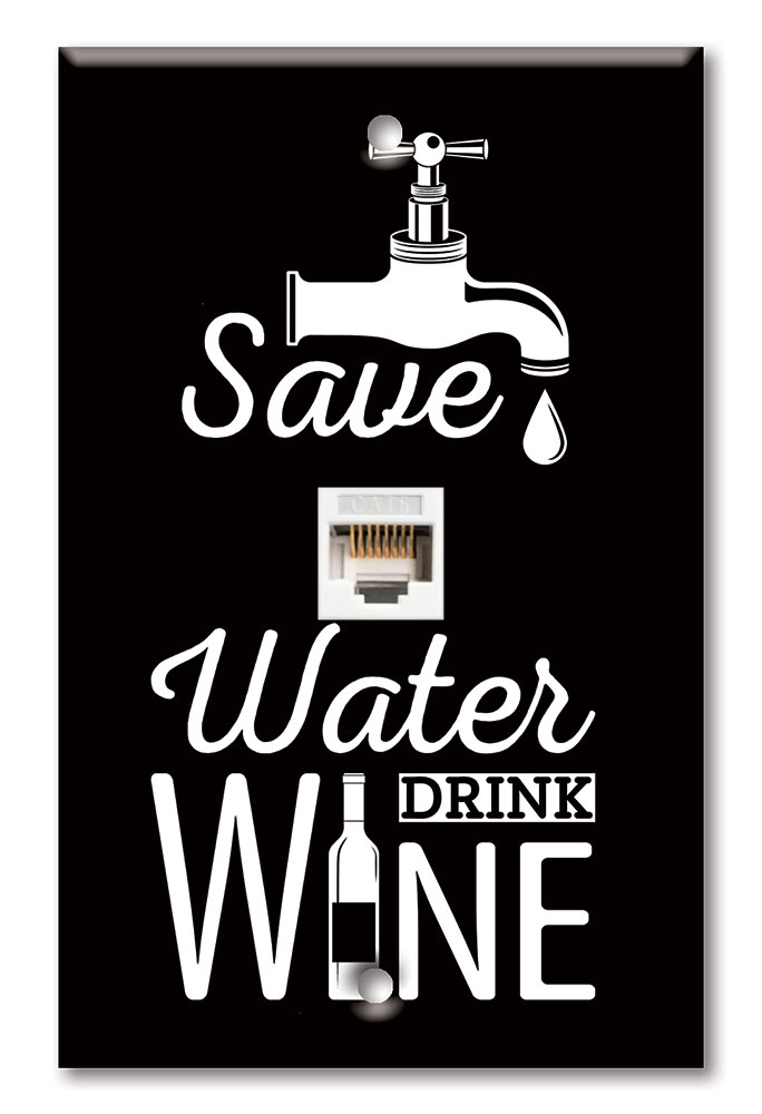 Save Water Drink Wine - #8687