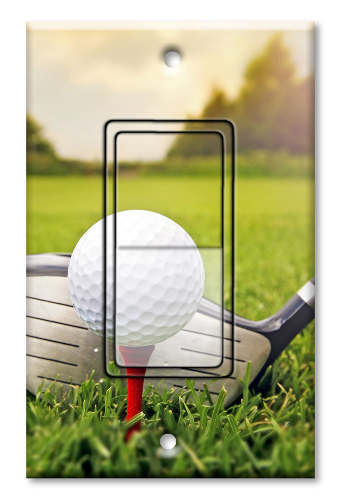 Golf Club and Ball - #8694