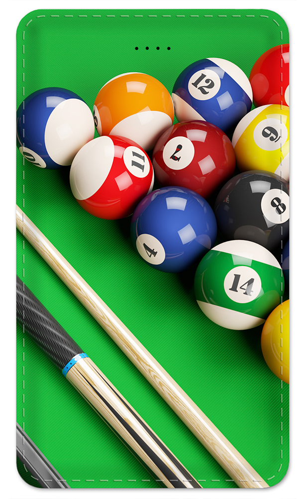 Billiard's Rack and Cue - #8698