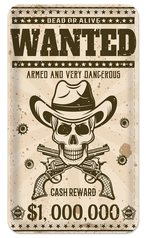 Wanted: Dead Or Alive - #8710