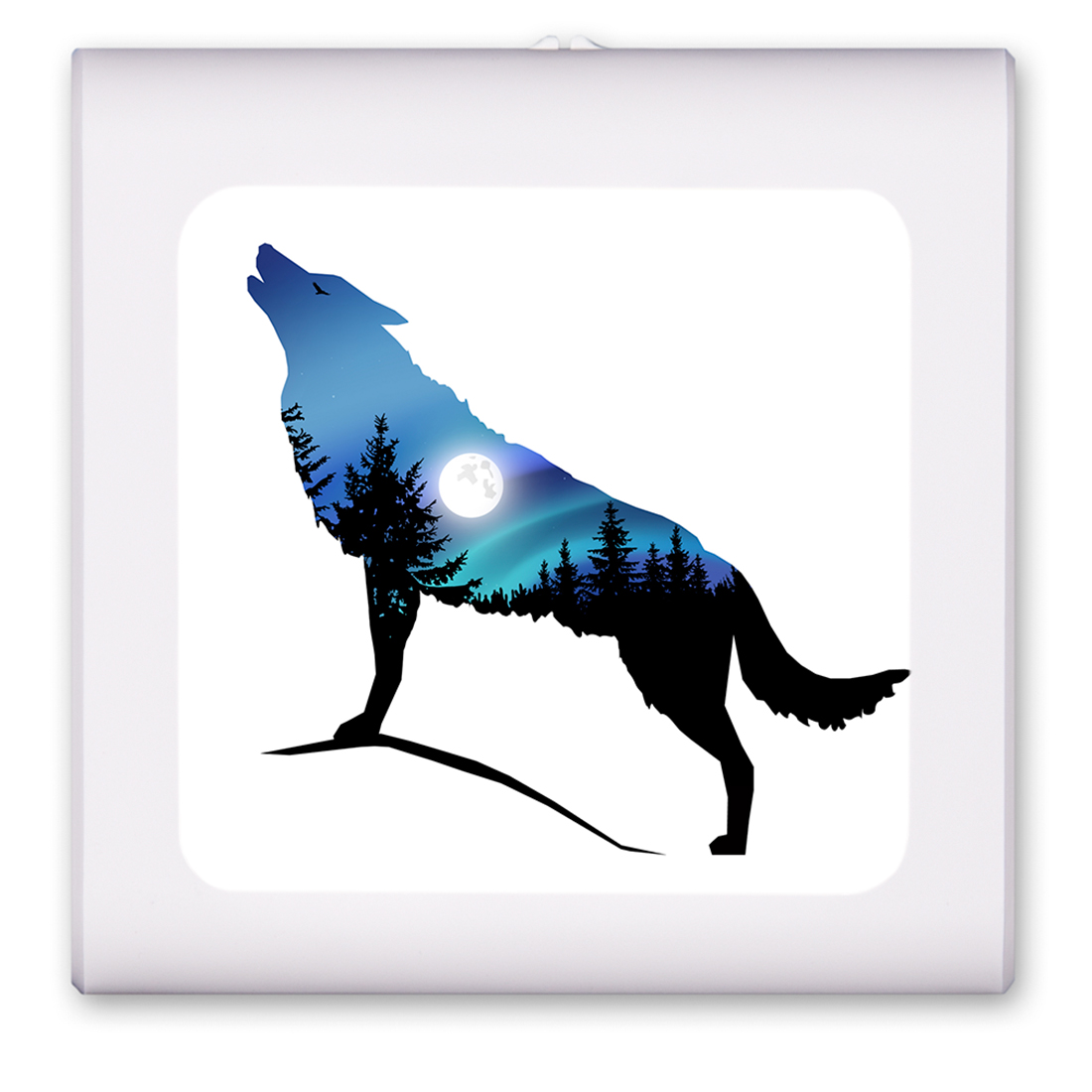 Wolf Silhouette - #8722