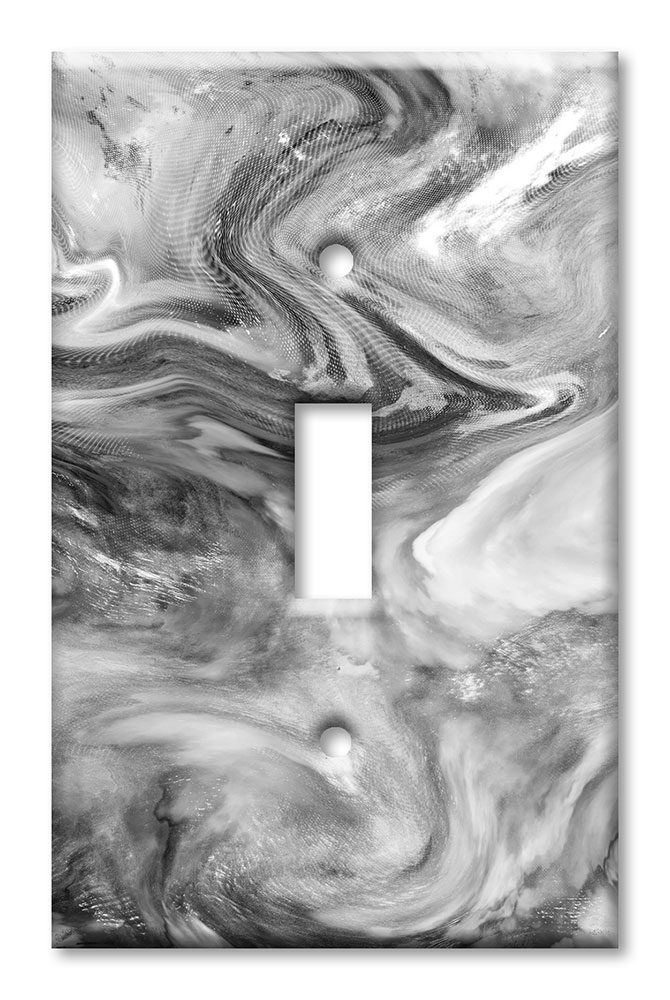 Grey Swirl Marble - Granite Print - #8780