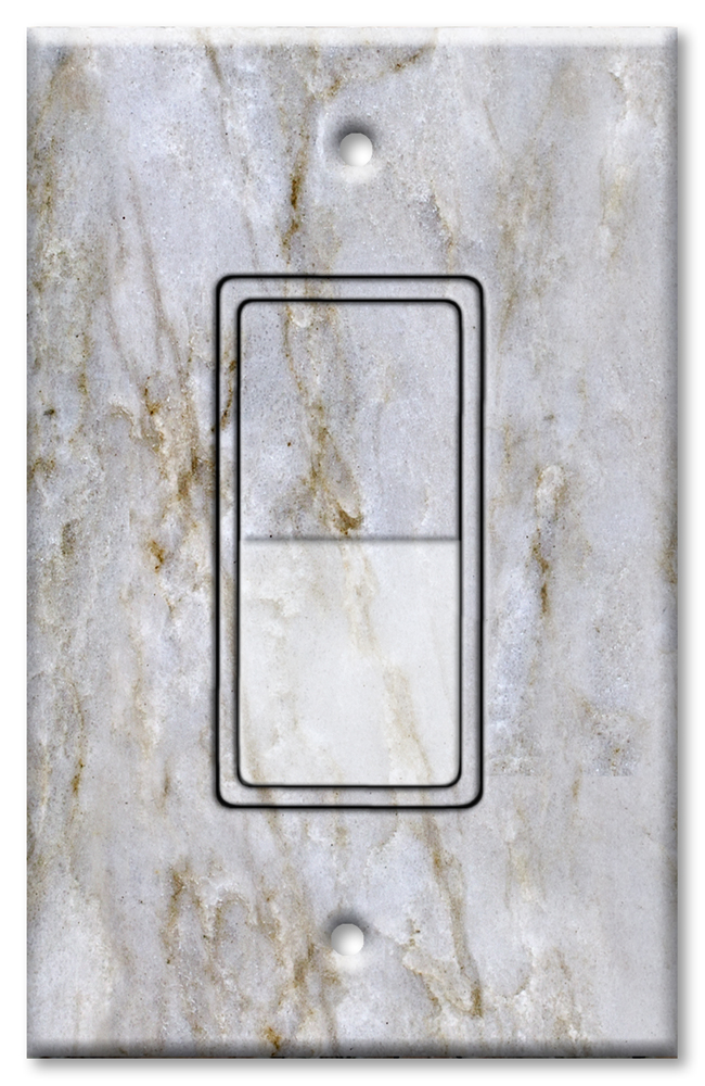 White Pearl Quartzite / Granite / Marble Print - #8784