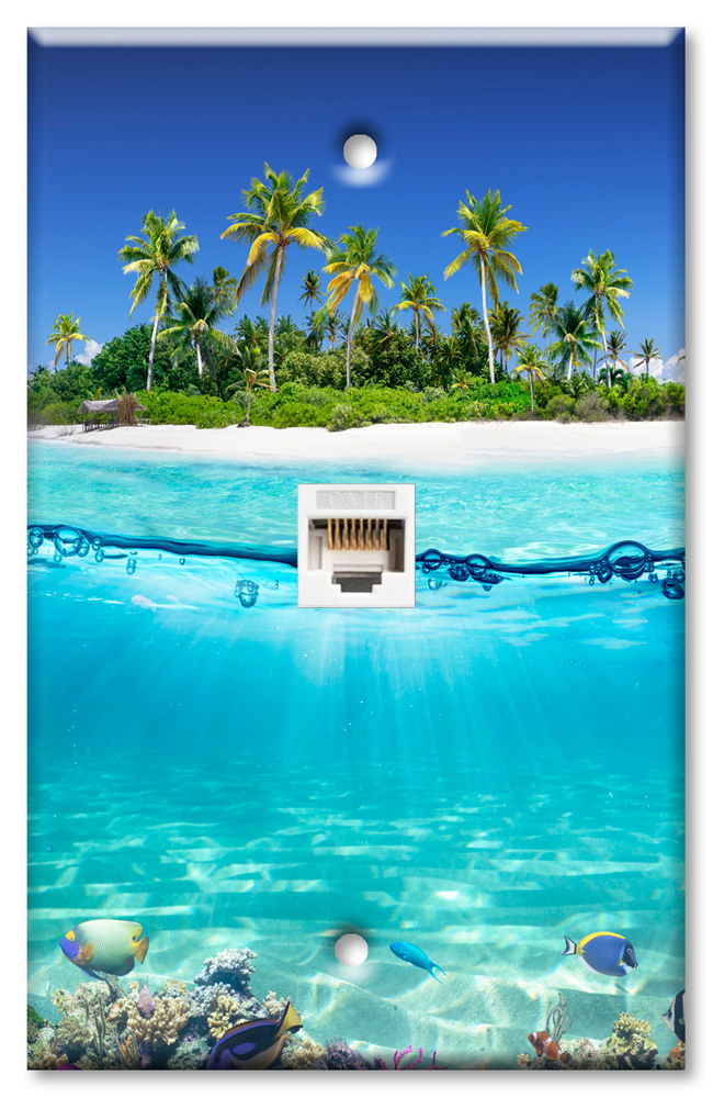 Tropical Ocean Island Beach - #8786