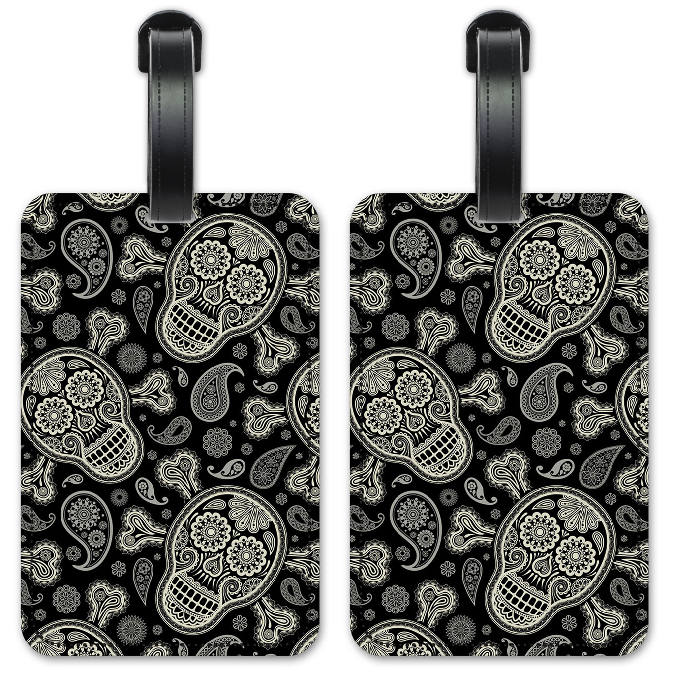 Paisley Skull & Crossbones - #940