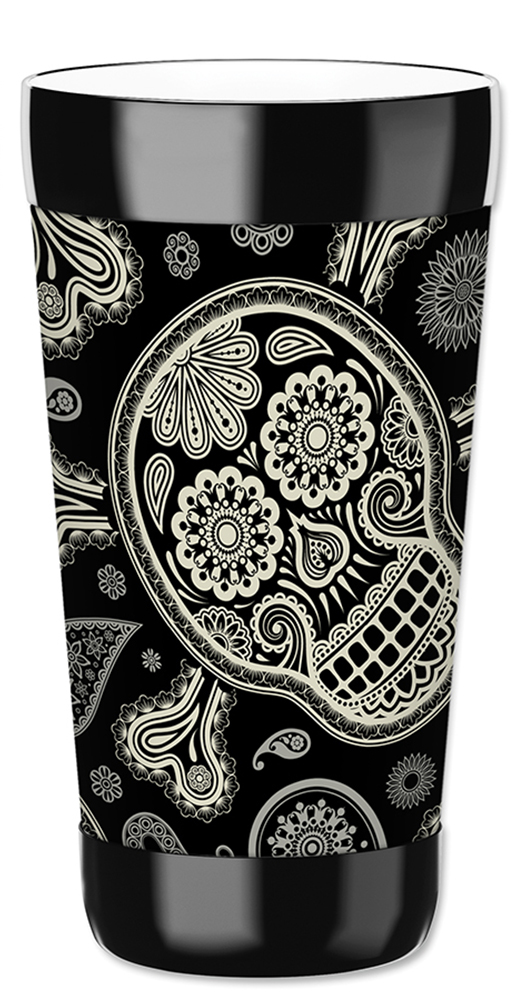 Paisley Skull & Crossbones - #940