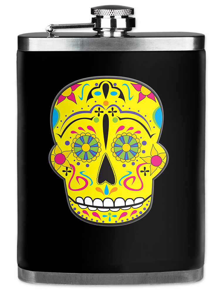 Yellow Sugar Skull - #942