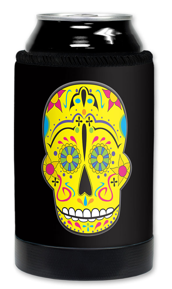 Yellow Sugar Skull - #942