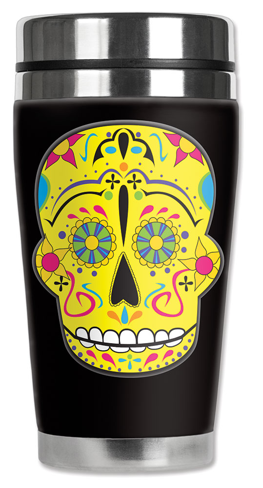 Yellow Sugar Skull - #942