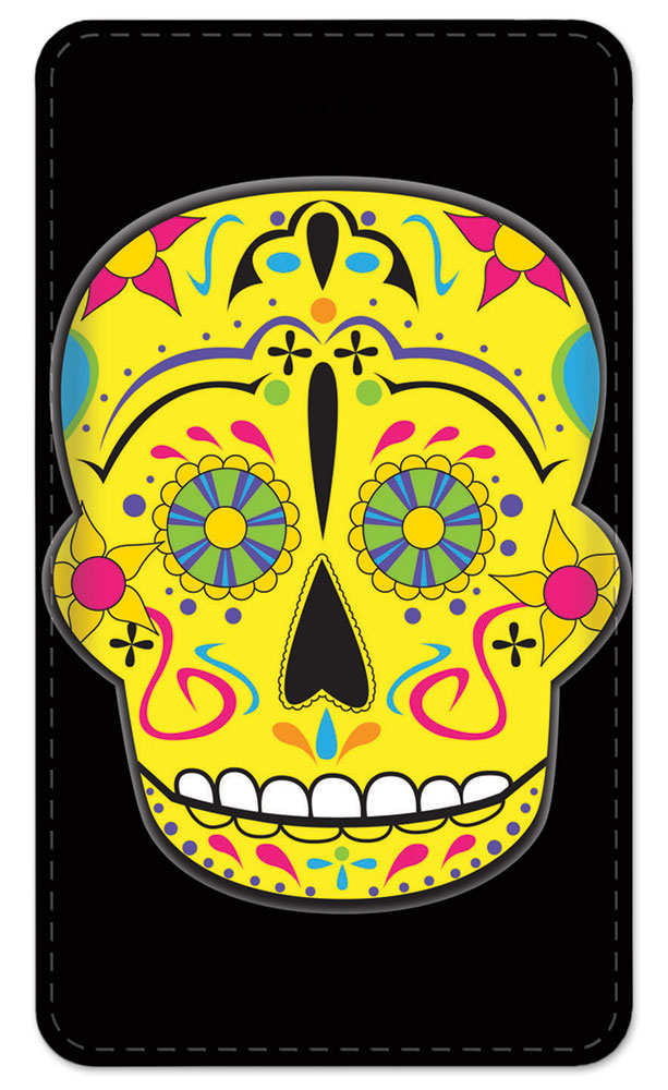 Yellow Sugar Skull - #942