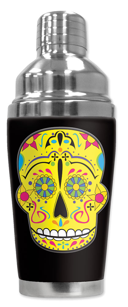 Yellow Sugar Skull - #942